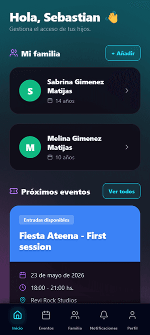 Entradas sólo online